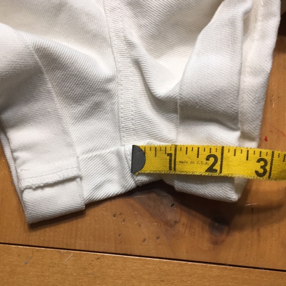 Forever 21 White Denim Shorts With Belt New - Picture 7 of 12